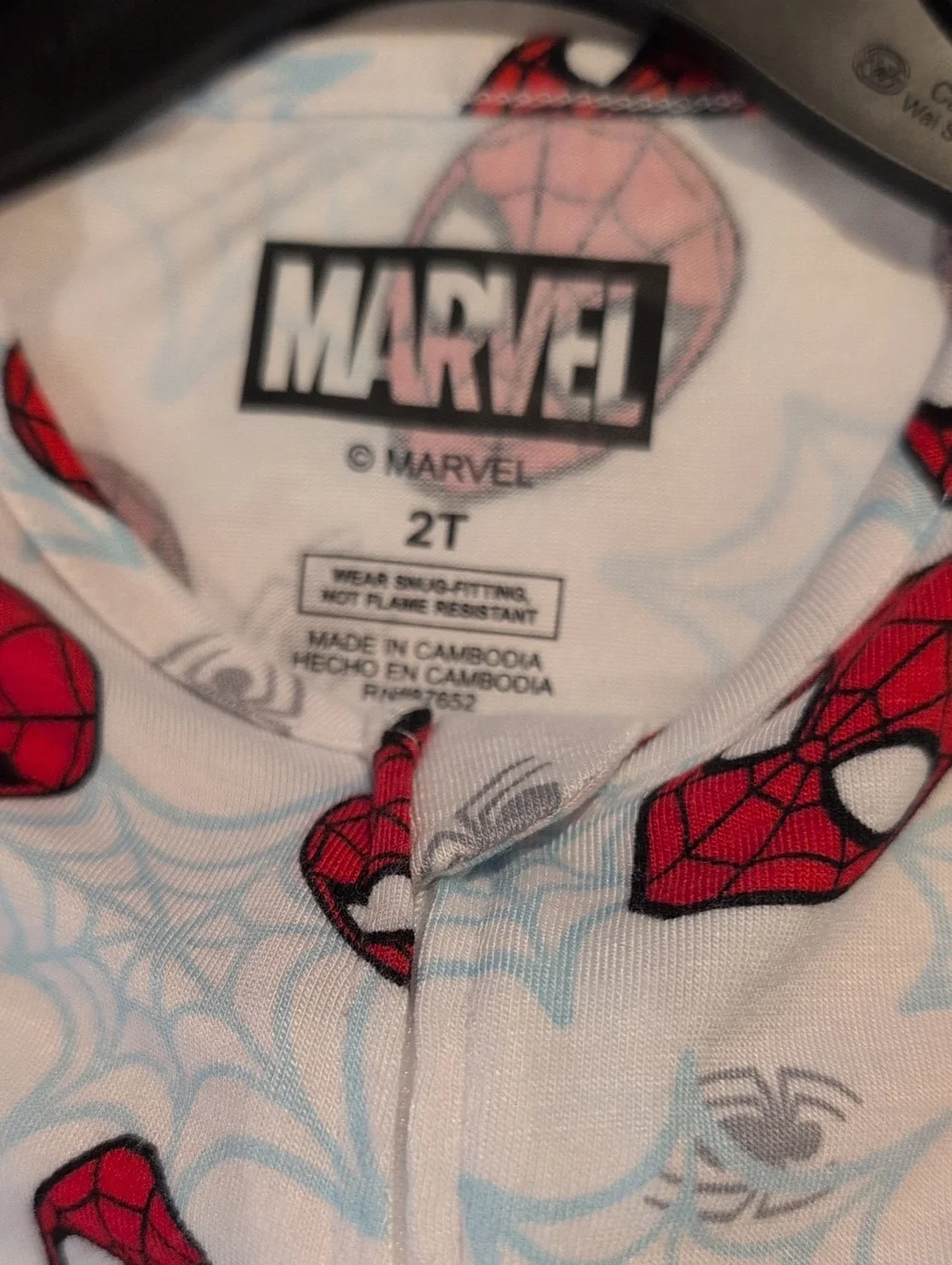 Marvel Spiderman Sleeper NWT Size 2T